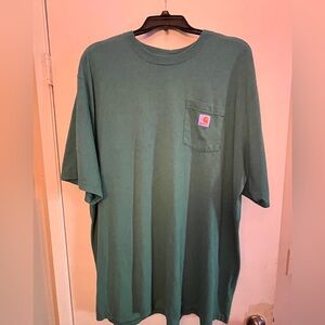 Carhartt Men's light green Short Sleeve Pocket Tee
